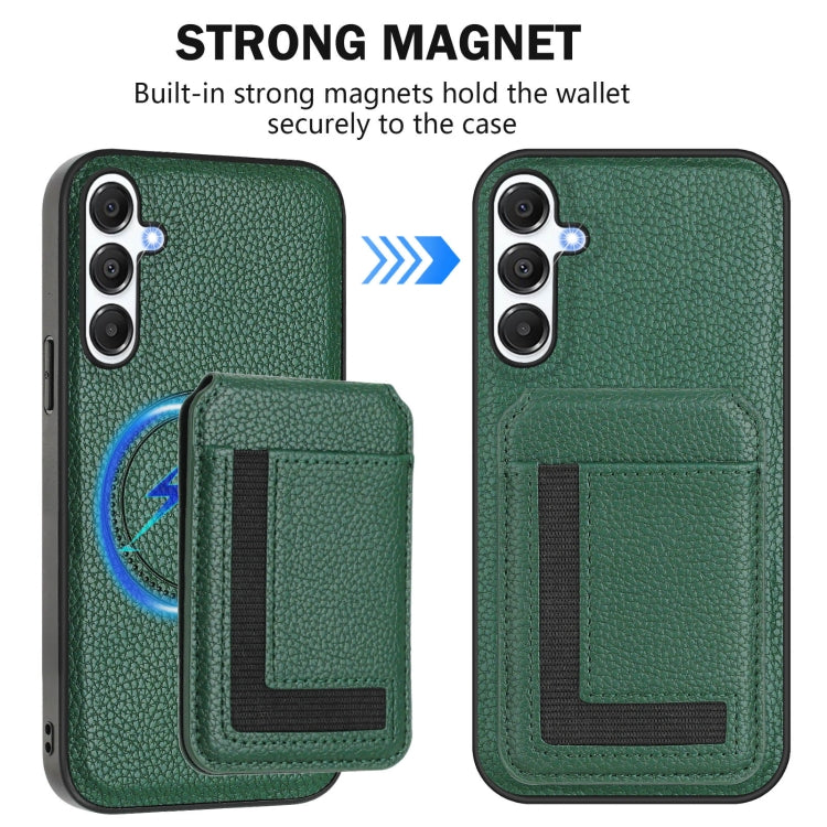 For Samsung Galaxy A05s CX01 Detachable Magsafe Magnetic Card Bag Phone Case