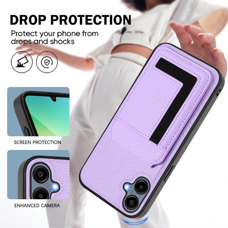 For Samsung Galaxy A06 4G CX01 Detachable Magsafe Magnetic Card Bag Phone Case