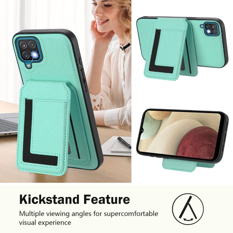 For Samsung Galaxy A12 5G / 4G CX01 Detachable Magsafe Magnetic Card Bag Phone Case