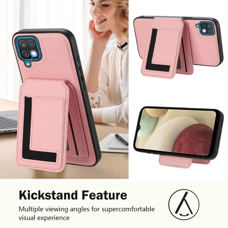 For Samsung Galaxy A12 5G / 4G CX01 Detachable Magsafe Magnetic Card Bag Phone Case