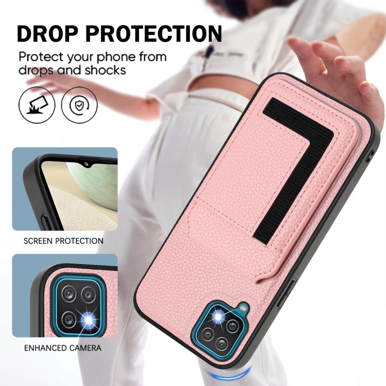 For Samsung Galaxy A12 5G / 4G CX01 Detachable Magsafe Magnetic Card Bag Phone Case