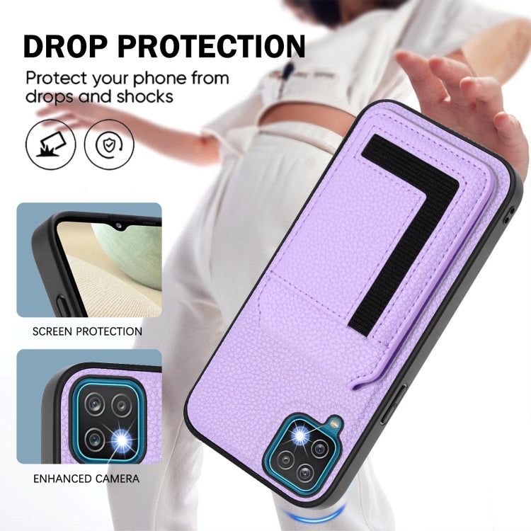 For Samsung Galaxy A12 5G / 4G CX01 Detachable Magsafe Magnetic Card Bag Phone Case