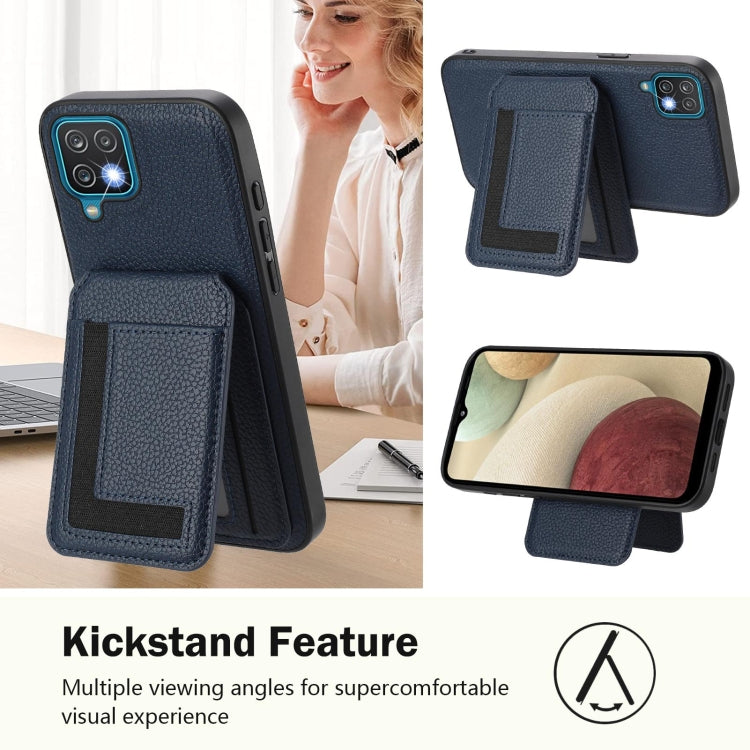 For Samsung Galaxy A12 5G / 4G CX01 Detachable Magsafe Magnetic Card Bag Phone Case