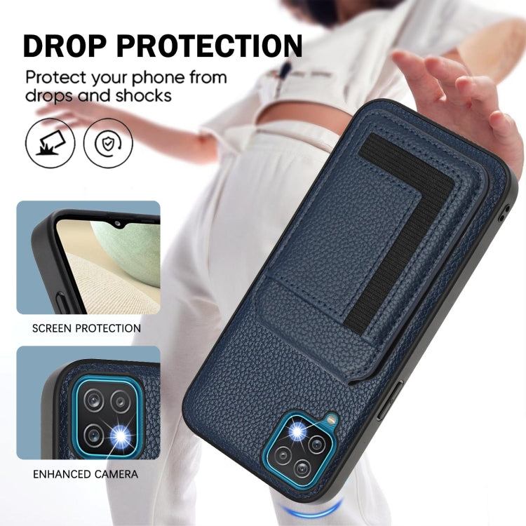 For Samsung Galaxy A12 5G / 4G CX01 Detachable Magsafe Magnetic Card Bag Phone Case