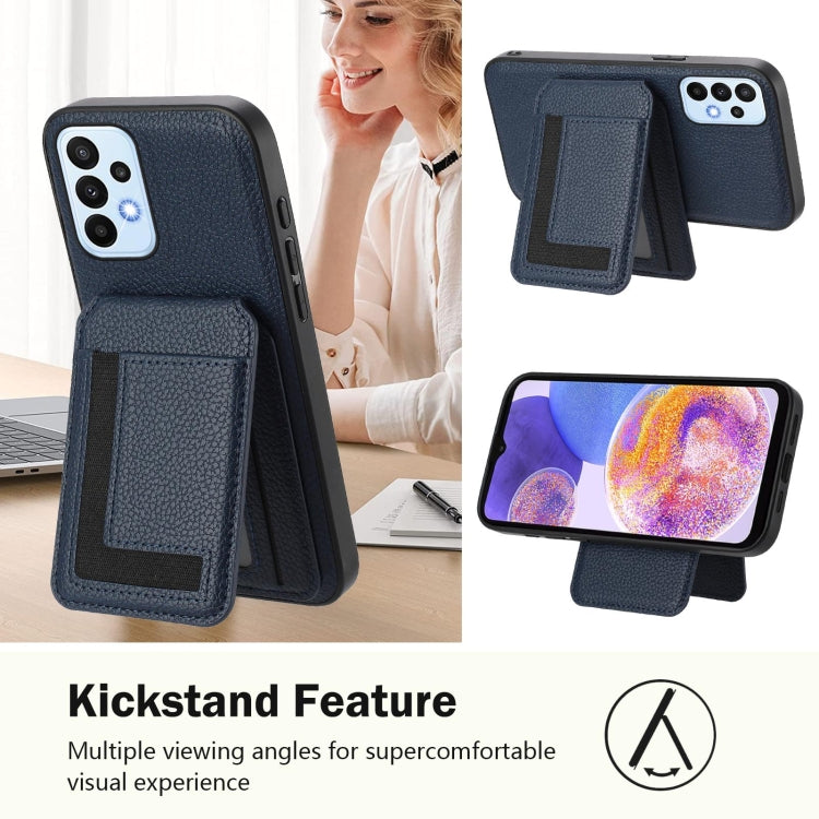 For Samsung Galaxy A13 4G CX01 Detachable Magsafe Magnetic Card Bag Phone Case