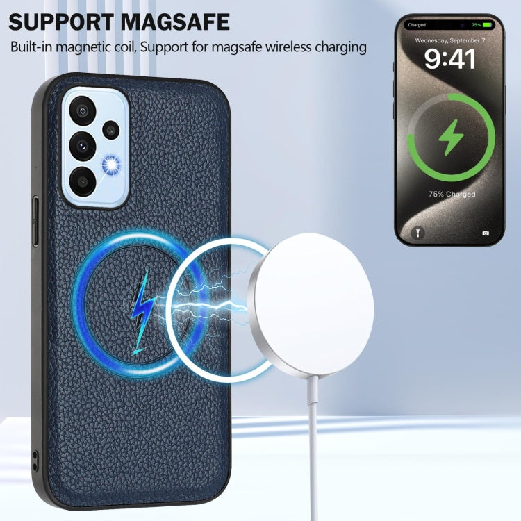 For Samsung Galaxy A13 4G CX01 Detachable Magsafe Magnetic Card Bag Phone Case