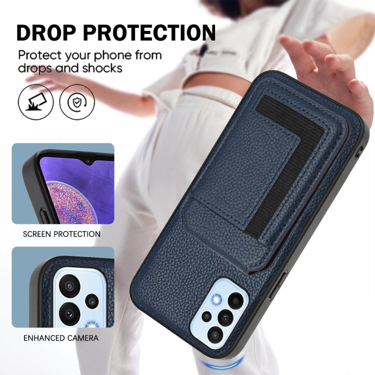 For Samsung Galaxy A13 4G CX01 Detachable Magsafe Magnetic Card Bag Phone Case