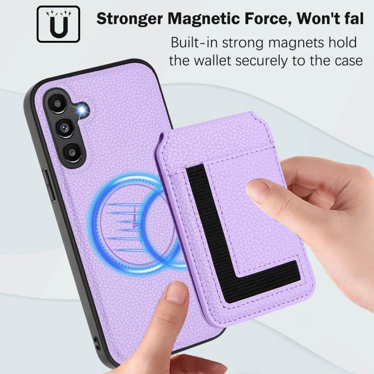 For Samsung Galaxy A13 5G / A04s CX01 Detachable Magsafe Magnetic Card Bag Phone Case