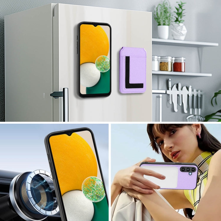 For Samsung Galaxy A13 5G / A04s CX01 Detachable Magsafe Magnetic Card Bag Phone Case