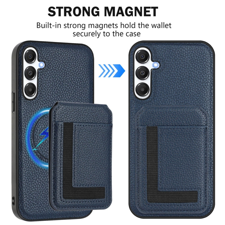 For Samsung Galaxy A16 5G CX01 Detachable Magsafe Magnetic Card Bag Phone Case