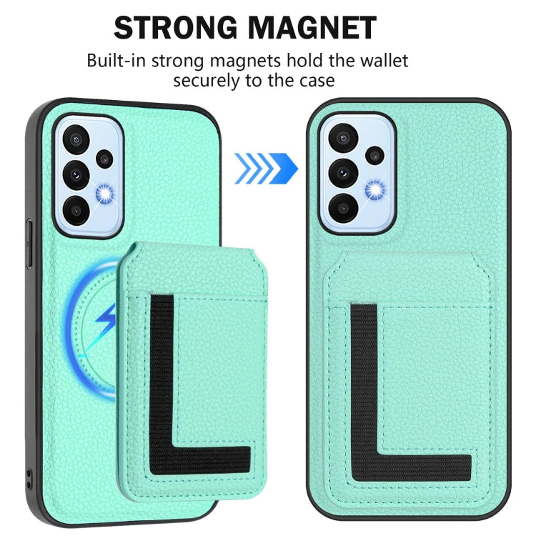 For Samsung Galaxy A32 4G CX01 Detachable Magsafe Magnetic Card Bag Phone Case