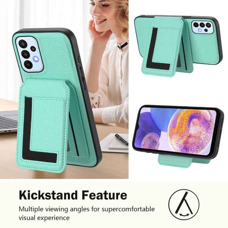 For Samsung Galaxy A32 4G CX01 Detachable Magsafe Magnetic Card Bag Phone Case