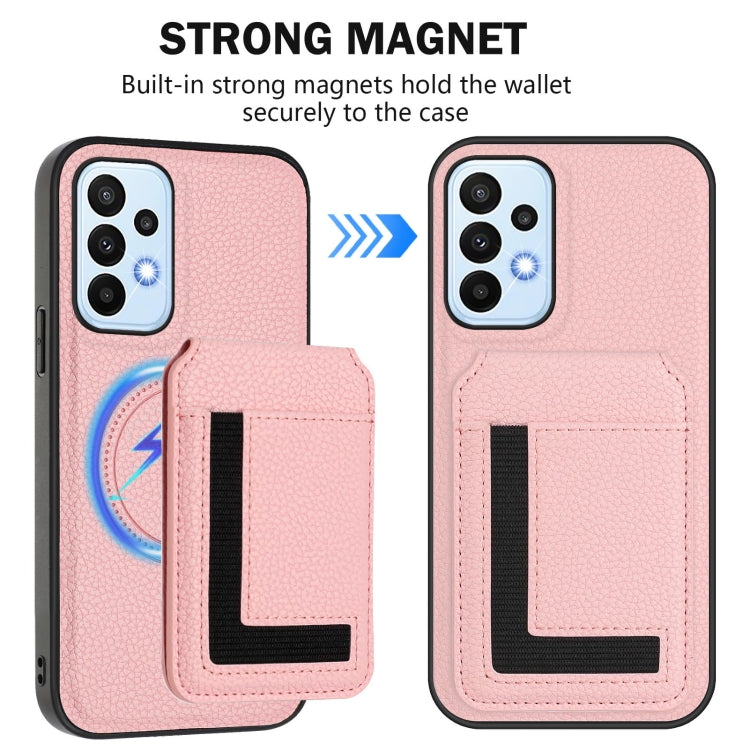 For Samsung Galaxy A32 4G CX01 Detachable Magsafe Magnetic Card Bag Phone Case