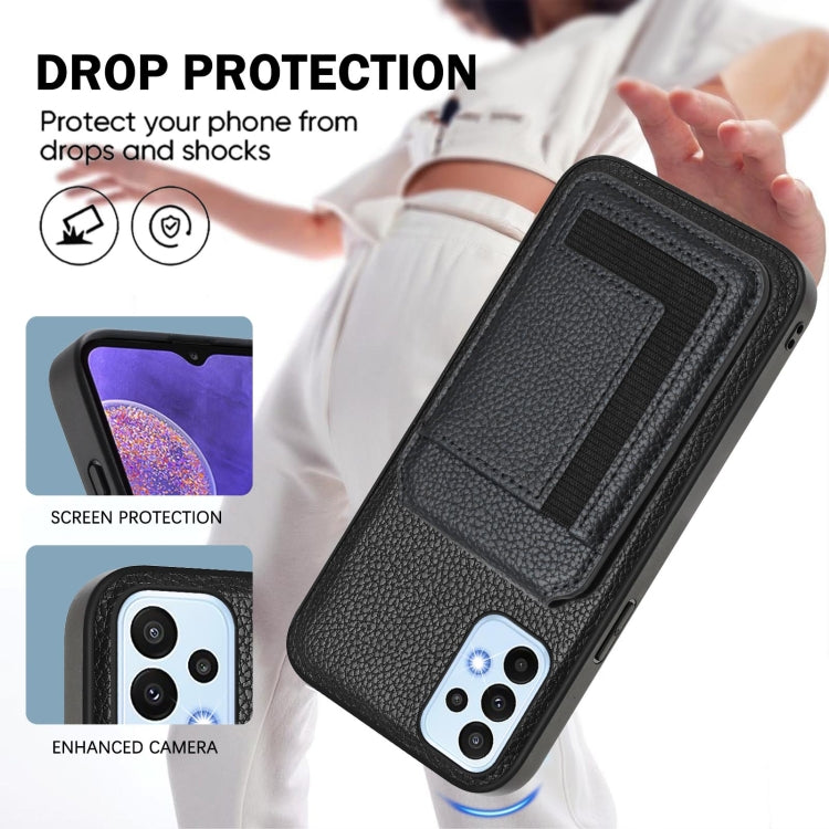 For Samsung Galaxy A32 4G CX01 Detachable Magsafe Magnetic Card Bag Phone Case
