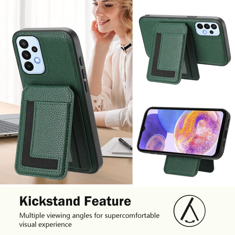 For Samsung Galaxy A32 4G CX01 Detachable Magsafe Magnetic Card Bag Phone Case