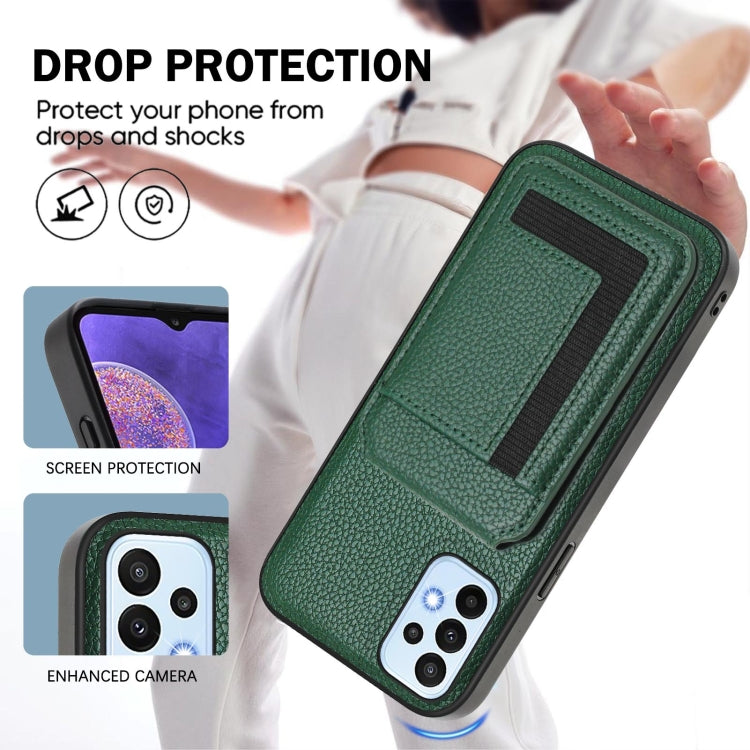 For Samsung Galaxy A32 4G CX01 Detachable Magsafe Magnetic Card Bag Phone Case