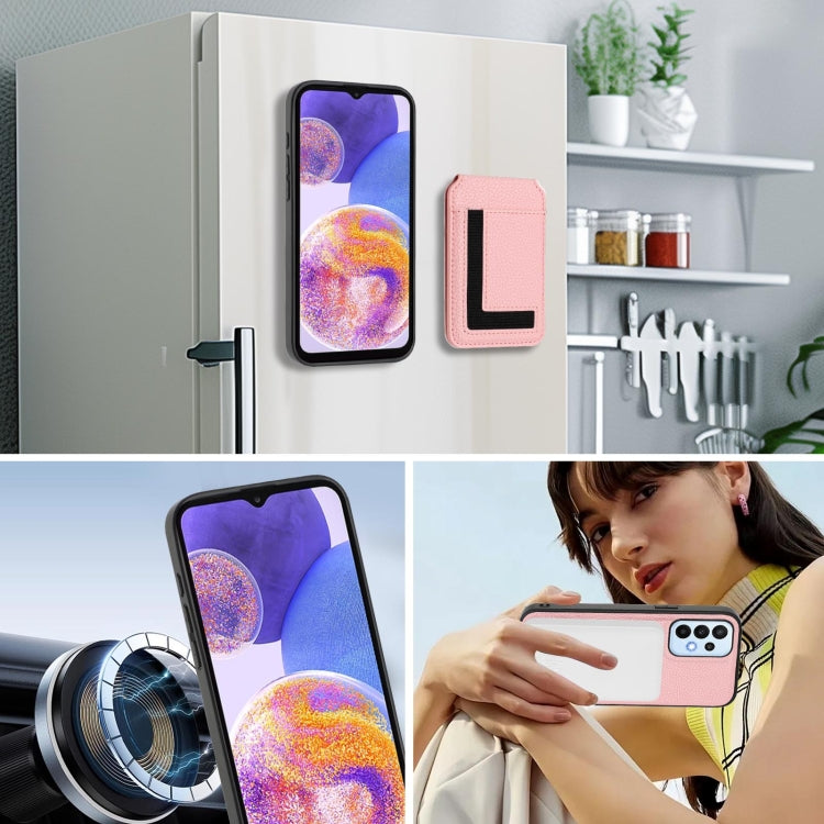 For Samsung Galaxy A53 5G CX01 Detachable Magsafe Magnetic Card Bag Phone Case