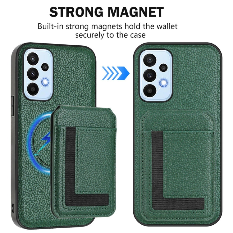 For Samsung Galaxy A53 5G CX01 Detachable Magsafe Magnetic Card Bag Phone Case