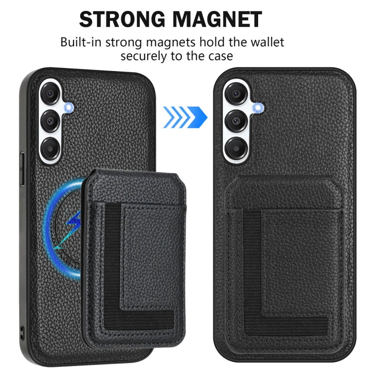 For Samsung Galaxy A54 5G CX01 Detachable Magsafe Magnetic Card Bag Phone Case