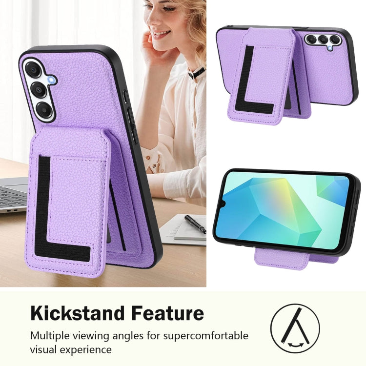 For Samsung Galaxy A55 5G CX01 Detachable Magsafe Magnetic Card Bag Phone Case