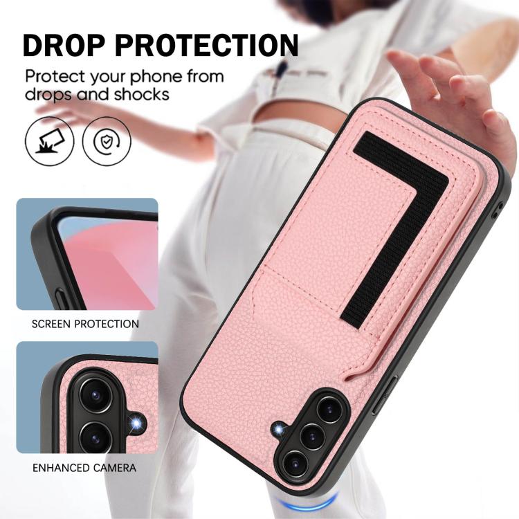 For Samsung Galaxy A36 5G CX01 Detachable Magsafe Magnetic Card Bag Phone Case