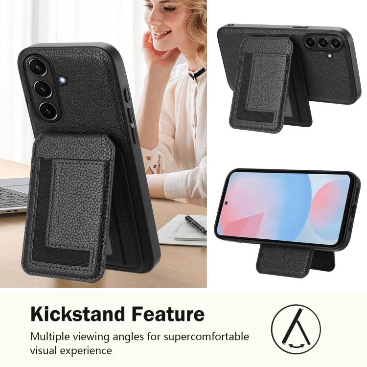 For Samsung Galaxy A36 5G CX01 Detachable Magsafe Magnetic Card Bag Phone Case