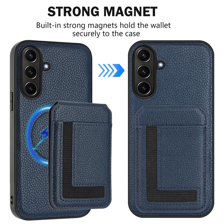 For Samsung Galaxy A36 5G CX01 Detachable Magsafe Magnetic Card Bag Phone Case