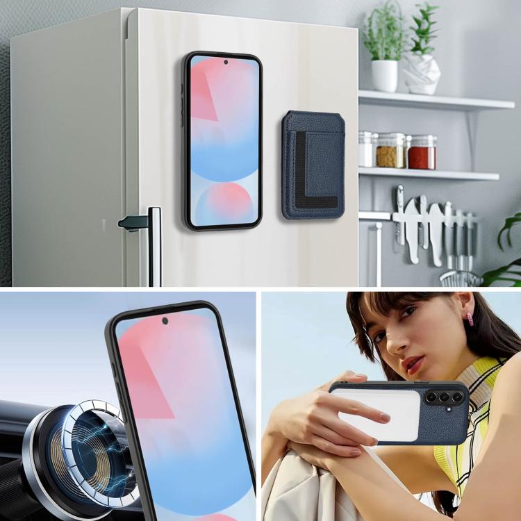 For Samsung Galaxy A36 5G CX01 Detachable Magsafe Magnetic Card Bag Phone Case