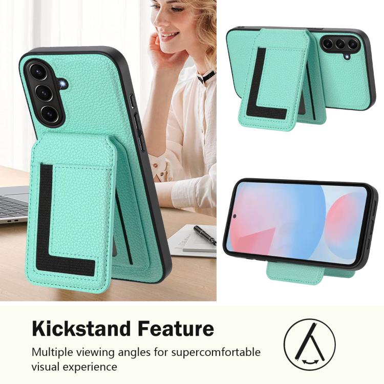 For Samsung Galaxy A56 5G CX01 Detachable Magsafe Magnetic Card Bag Phone Case