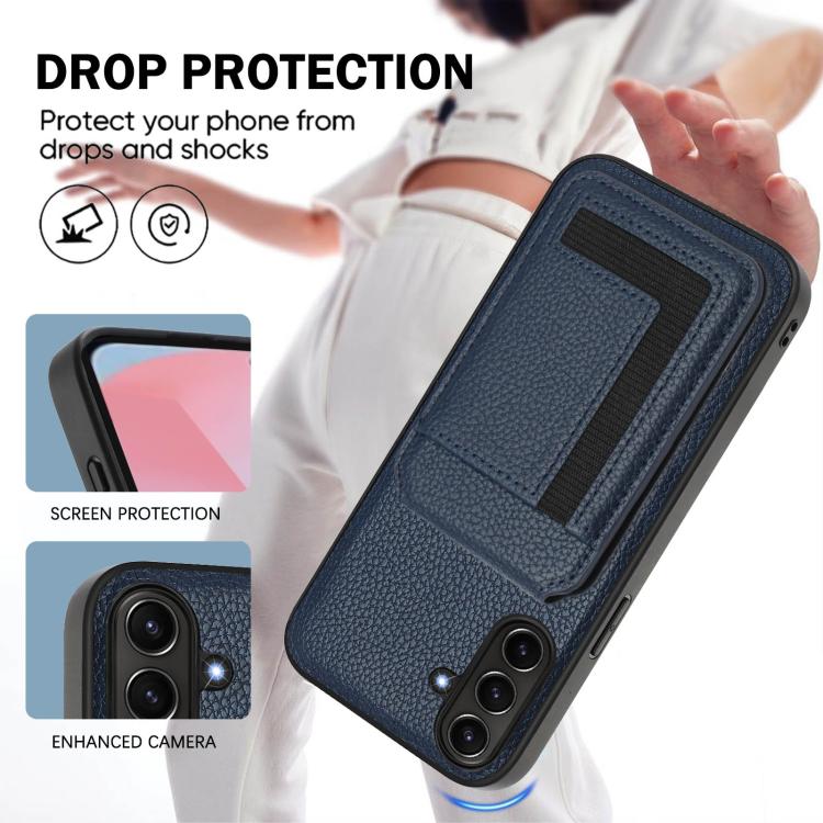 For Samsung Galaxy A56 5G CX01 Detachable Magsafe Magnetic Card Bag Phone Case