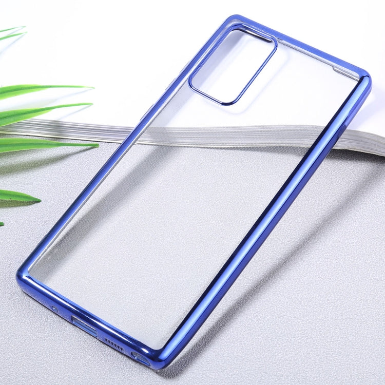For Samsung Galaxy Note20 Ultra-thin Plating TPU Protective Soft Case