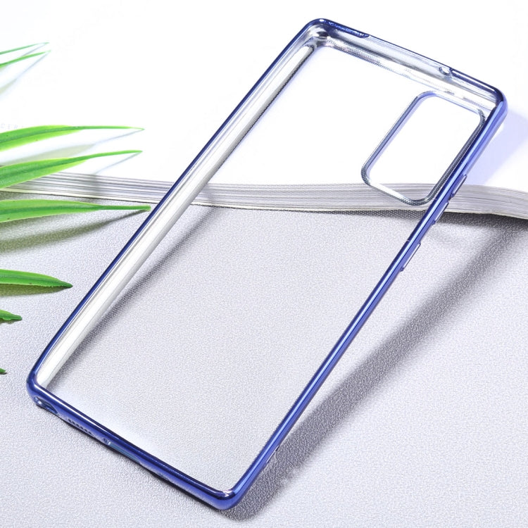 For Samsung Galaxy Note20 Ultra-thin Plating TPU Protective Soft Case