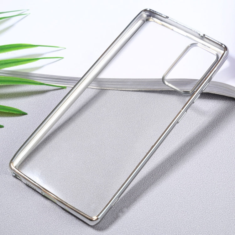 For Samsung Galaxy Note20 Ultra-thin Plating TPU Protective Soft Case