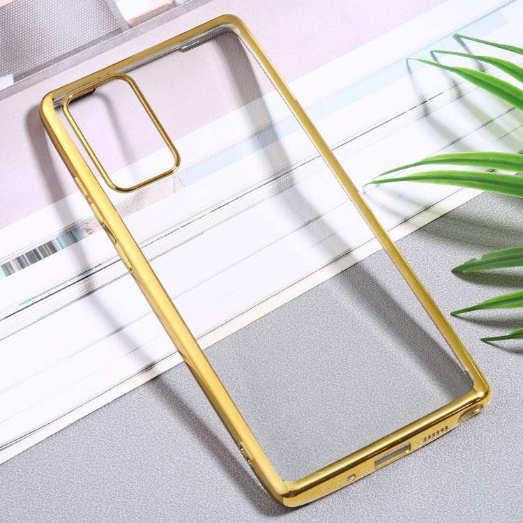 For Samsung Galaxy Note20 Ultra-thin Plating TPU Protective Soft Case