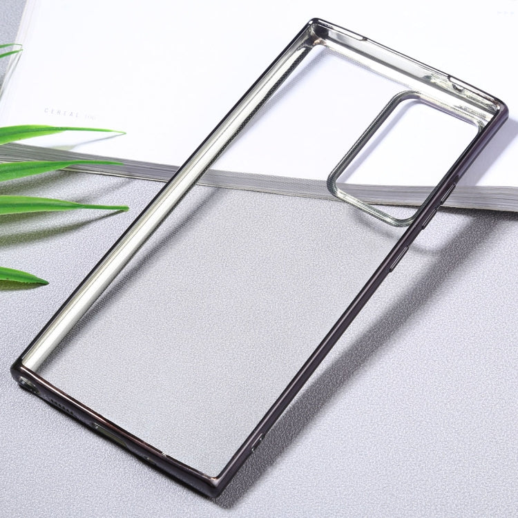 For Samsung Galaxy Note20 Ultra Ultra-thin Plating TPU Protective Soft Case