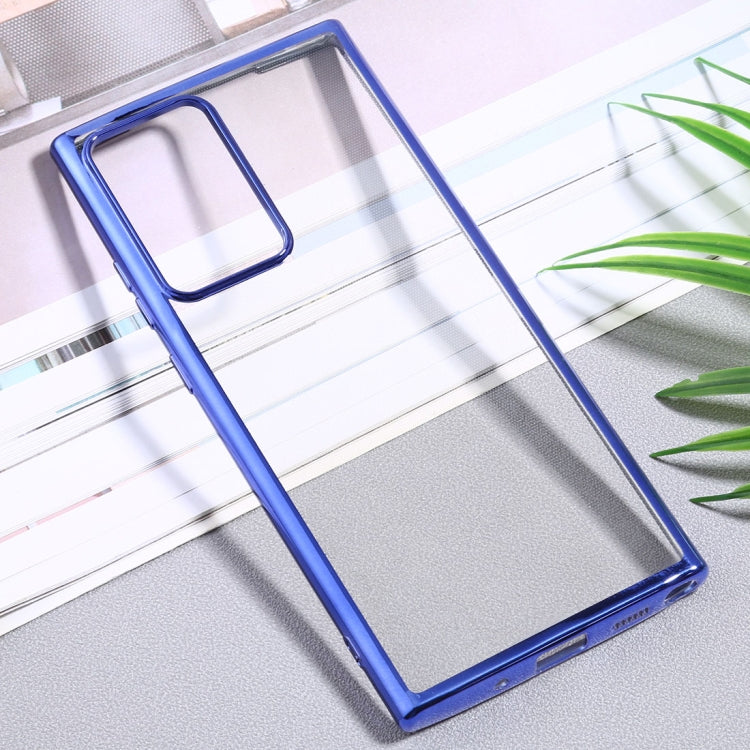 For Samsung Galaxy Note20 Ultra Ultra-thin Plating TPU Protective Soft Case