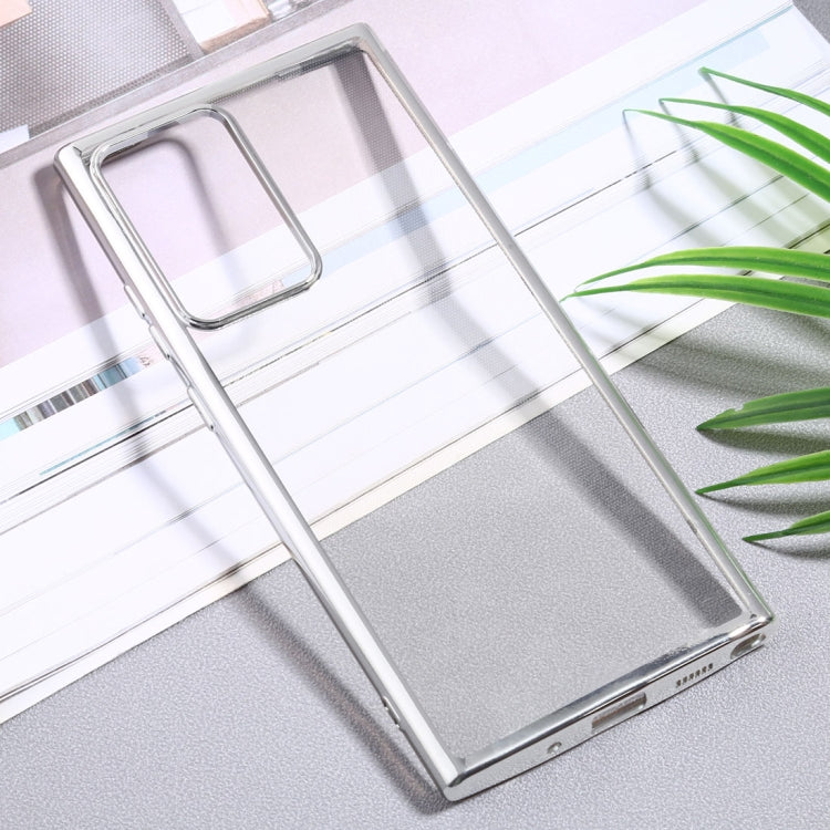 For Samsung Galaxy Note20 Ultra Ultra-thin Plating TPU Protective Soft Case