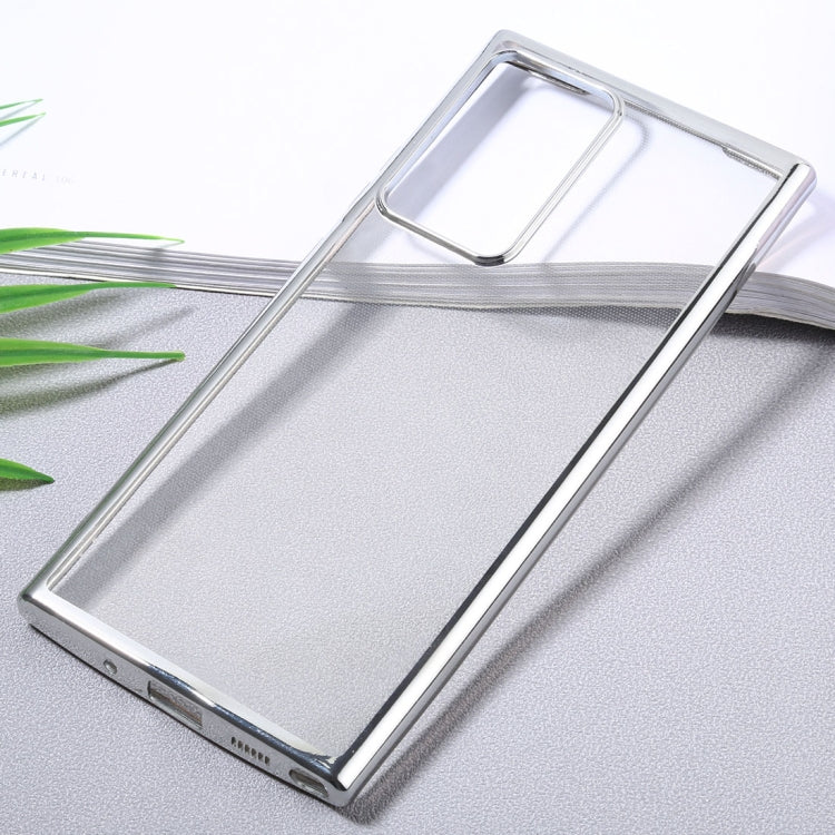 For Samsung Galaxy Note20 Ultra Ultra-thin Plating TPU Protective Soft Case