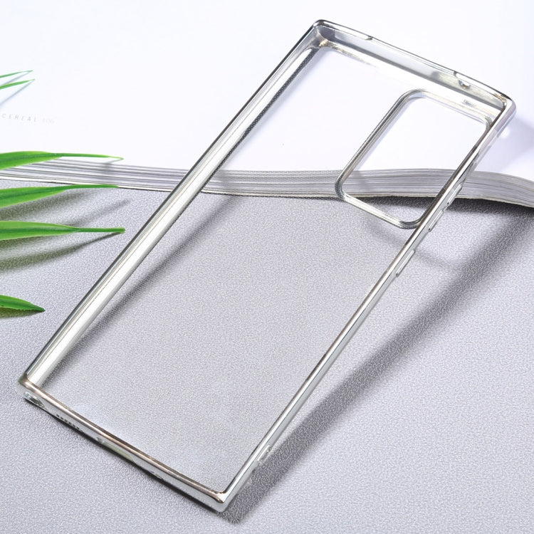 For Samsung Galaxy Note20 Ultra Ultra-thin Plating TPU Protective Soft Case