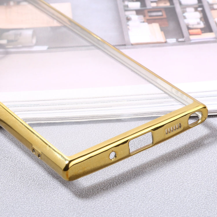 For Samsung Galaxy Note20 Ultra Ultra-thin Plating TPU Protective Soft Case