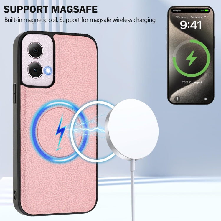 For Motorola Moto G Power 5G 2024 CX01 Detachable Magsafe Magnetic Card Bag Phone Case