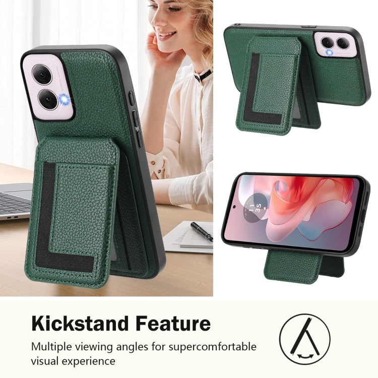 For Motorola Moto G Power 5G 2024 CX01 Detachable Magsafe Magnetic Card Bag Phone Case
