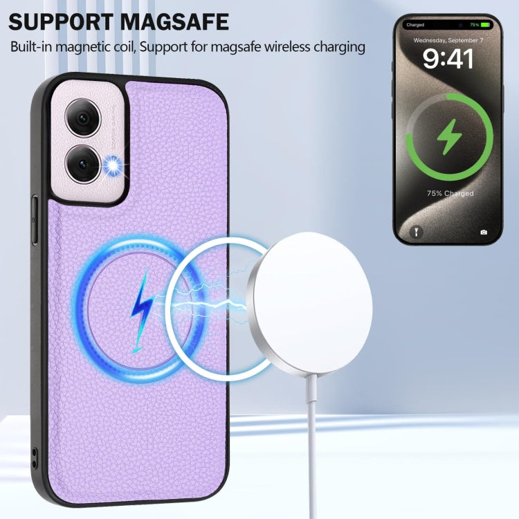 For Motorola Moto G Power 5G 2024 CX01 Detachable Magsafe Magnetic Card Bag Phone Case