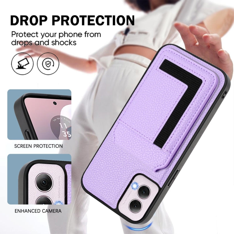 For Motorola Moto G Power 5G 2024 CX01 Detachable Magsafe Magnetic Card Bag Phone Case