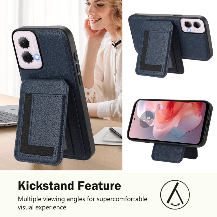 For Motorola Moto G Power 5G 2024 CX01 Detachable Magsafe Magnetic Card Bag Phone Case