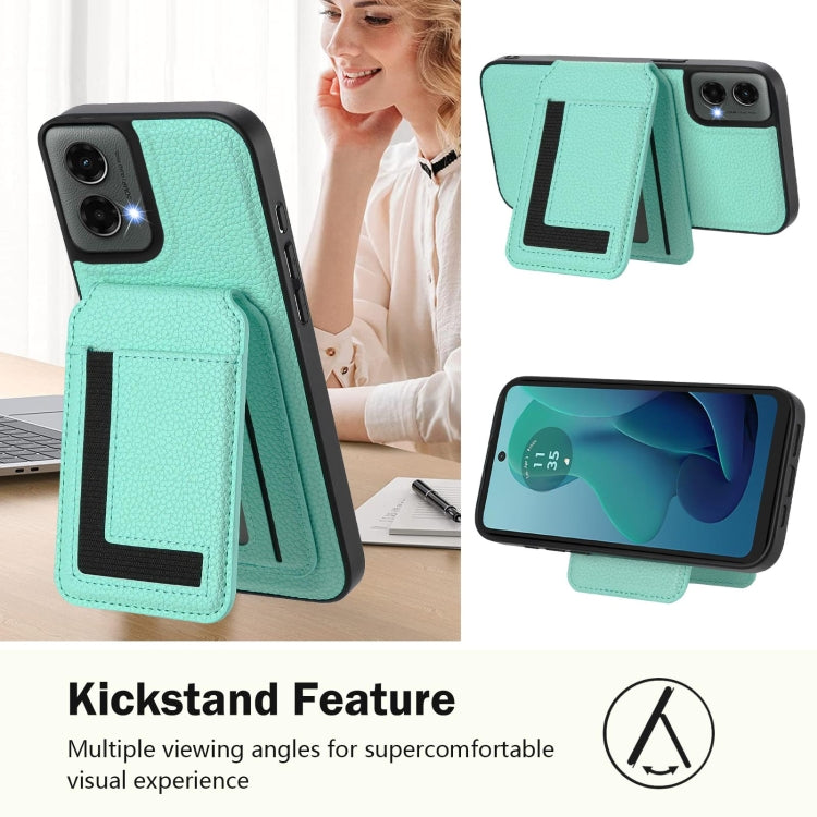 For Motorola Moto G 5G 2024 CX01 Detachable Magsafe Magnetic Card Bag Phone Case