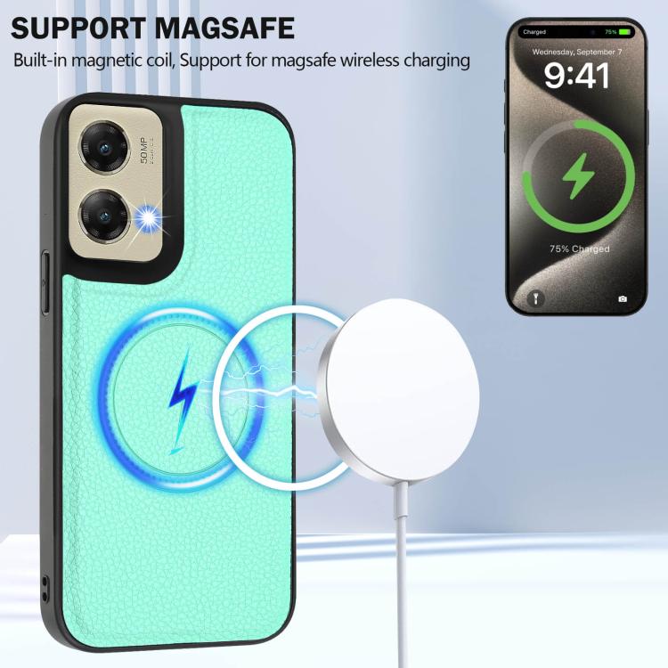 For Motorola Moto G Stylus 5G 2024 CX01 Detachable Magsafe Magnetic Card Bag Phone Case