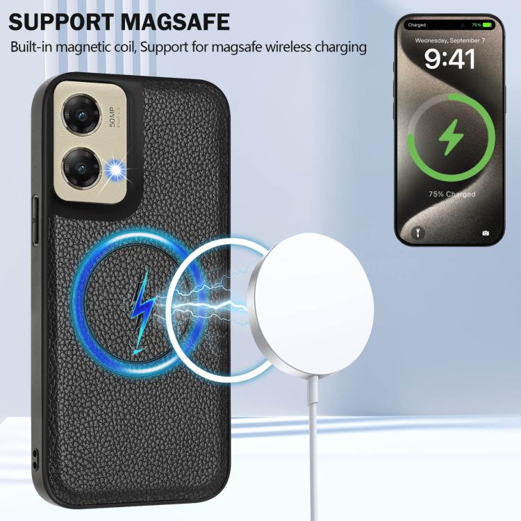 For Motorola Moto G Stylus 5G 2024 CX01 Detachable Magsafe Magnetic Card Bag Phone Case