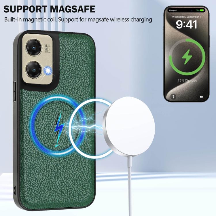 For Motorola Moto G Stylus 5G 2024 CX01 Detachable Magsafe Magnetic Card Bag Phone Case