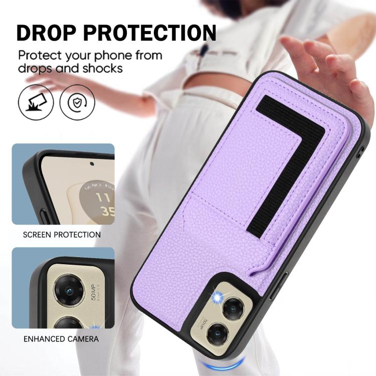 For Motorola Moto G Stylus 5G 2024 CX01 Detachable Magsafe Magnetic Card Bag Phone Case